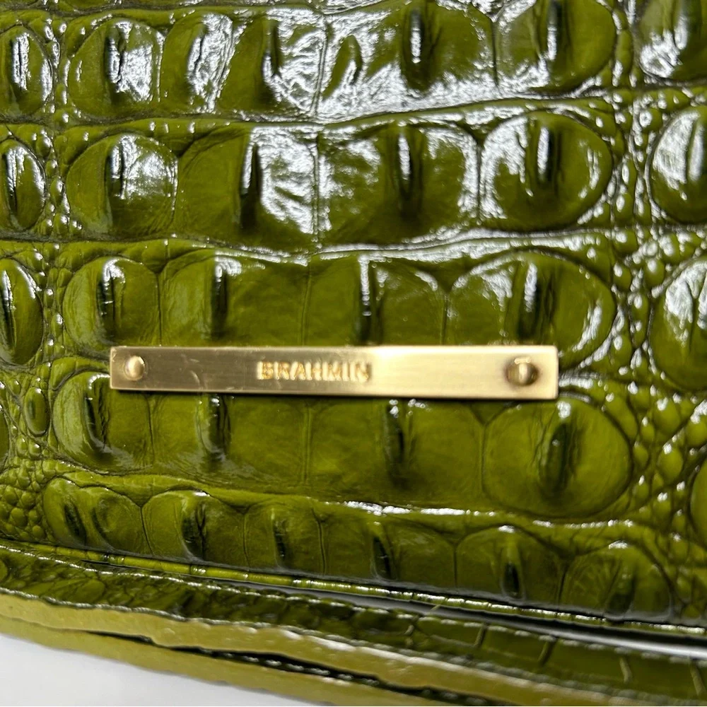 ❌SOLD❌Brahmin Small Harrison Chive Melbourne Hobo - Picture 3 of 14